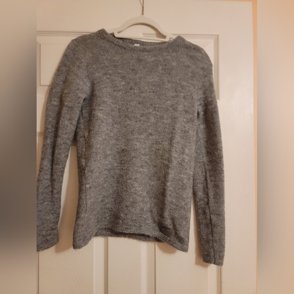 Gray color sweater from Faroe Island